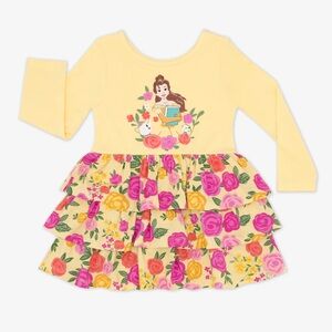 Little Sleepies Yellow Floral Kids Dress